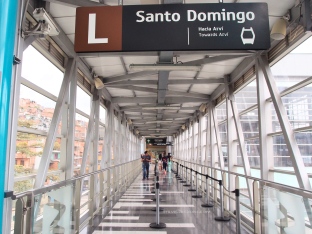 Medellin MetroCable, Santo Domingo